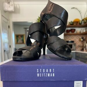 Stuart Weitzman Hugme Heeled Sandal.  Size 7.5